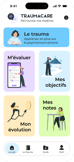 Ecran d'accueil
