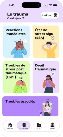 Ecran Le Trauma